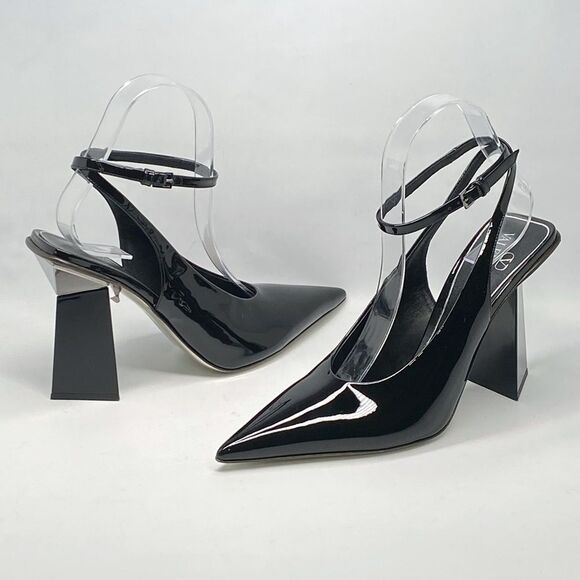 Valentino Garavani One Stud Patent Leather Pumps size 37 - Picture 9 of 14